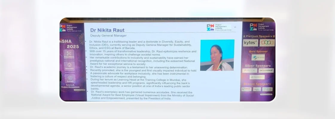 Project Mangement institute Disha 2025